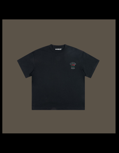 black oversized tshirt